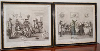 Two Ca. 1794 H. Bunbury Prints (CTF10)