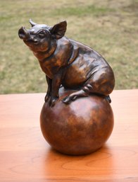 David H. Turner Bronze, Pig (CTF10)