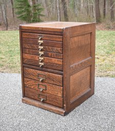 Vintage Macey Oak File Cabinet (CTF20)