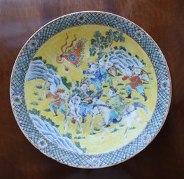 Antique Chinese Porcelain Charger (CTF10)