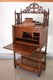 Antique Mahogany Fall-front Desk (CTF20)