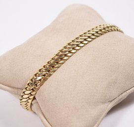 14K Italian Gold Bracelet (CTF10)