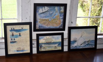 Four Contemporary Spicher And Co. Nantucket Prints (CTF20)