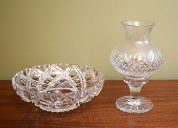 Antique Cut Glass, 2 Pcs (CTF10)