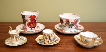 Russian And European Porcelain Teacups (CTF10)