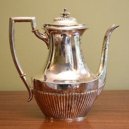 Vintage Fisher Sterling Teapot, Queen Anne Pattern (CTF10)