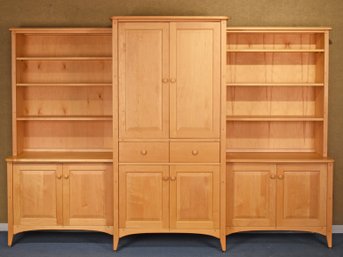Pompanoosuc Mills Maple Multi-sectional New England Wall Unit (CTF100)