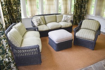 Vintage Wicker Set, 4pcs (CTF80)