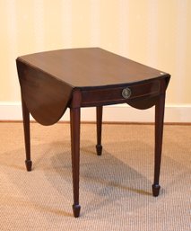 Late 18th C. English Pembroke Mahogany Table (CTF20)