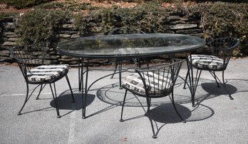 Iron Patio Table And Chairs (CTF60)