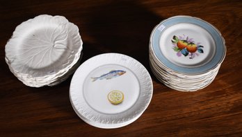 Three Sets Of Vintage Plates (CTF20)
