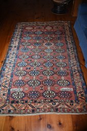 Vintage Signed Bokara Oriental Area Rug (CTF10)