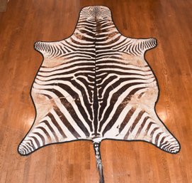 Vintage Zebra Skin Rug (CTF20)