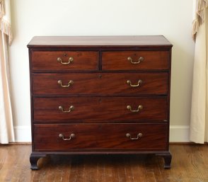 Antique English Mahogany Chest (CTF30)