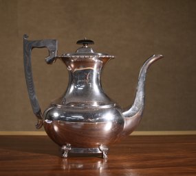 Antique English Sterling Teapot,  24.9 Ozt (CTF10)