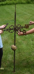 Antique Weathervane Directionals And Rod, As-is (CTF20)