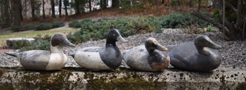 CLONED - UNPAID - RESELL - Four Antique Duck Decoys (CTF10)