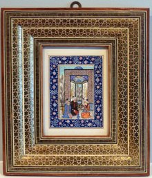 Vintage Miniature Persian Painting (CTF10)
