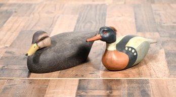 Vintage Bruce Strickland Carved Duck Decoys (CTF20)