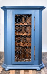 Vintage Painted Wine Cabinet (CTF40)