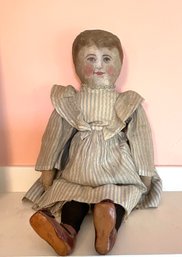 19th C. Painted Doll (CTF10)