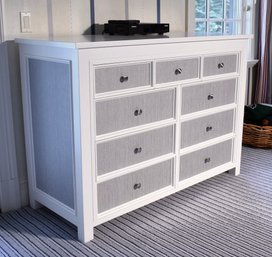 Custom Wood White Painted Dresser (cTF20)