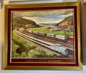 Vintage Grif Teller Railroad Poster
