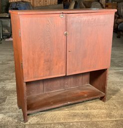 Antique Country Pine Cupboard (CTF20)