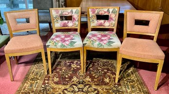 Vintage John Stuart Inc. Oak Side Chairs