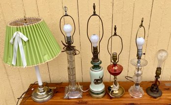 Six Vintage Lamps (CTF20)