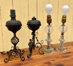 Four Vintage Lamps (CTF20)