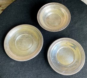 Three Sterling Plates (CTF10)