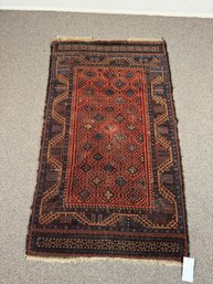 Antique Oriental Scatter Rug (CTF10)