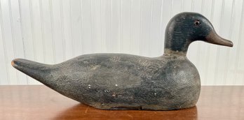 Antique Painted Wood Duck Decoy (CTF10)