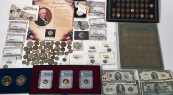 U.S. And Foreign Coins And Paper Money (CTF10)