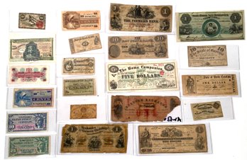 Paper Money, Military Payment Certificates And Other, 22pcs  (CTF10)