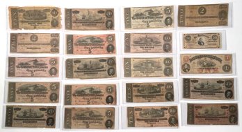 20 Assorted Confederate Notes (CTF10)