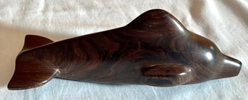 Exotic Wood Carved Dolphin (CTF10)