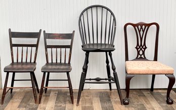 Four Vintage Chairs (CTF20)