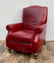 Smith Brothers Red Leather Chair (CTF20)