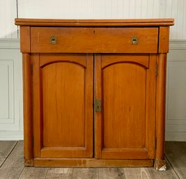 Antique Country Pine Jelly Cupboard/Server (CTF30)