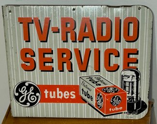 Vintage GE TV Radio Service Tubes