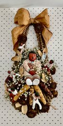 Story Teller Clay Doll Wall Hanging