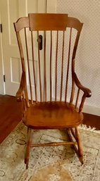 Nichols And Stone Co. Maple Rocking Chair