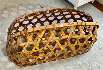 Unusual Large Form Cheese Basket
