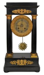 19th C. French Empire Mantle Clock (CTF10)
