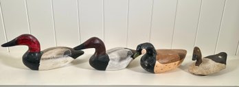 Four Vintage Duck Decoys (CTF10)