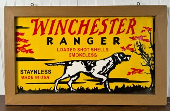 Vintage Winchester Porcelain Advertising Sign (CTF20)