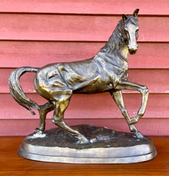 Vintage Bronze Sculpture, Horse (CTF20)