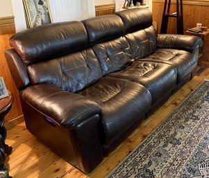 Leather Reclining Couch (CTF60)